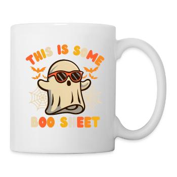 Halloween Ghost Sunglasses - Mug - white - Right