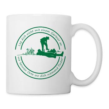 Gärtner - Tasse - Weiß - Rechts
