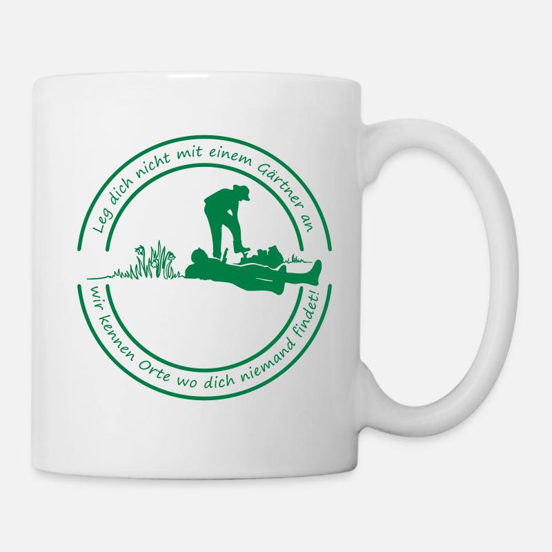 Gärtner - Tasse - Weiß