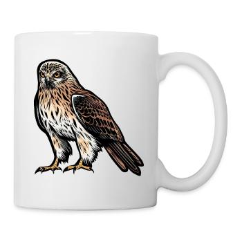 Red kite Milvus Milvus Bird of Prey Bird - Mug - white - Right