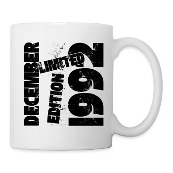 DEZEMBER 1992 LIMITIERTE AUFLAGE - Tasse - Weiß - Rechts