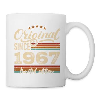 Original 1967 Vintage - 1967 Birthday Gift - Mug - white - Right