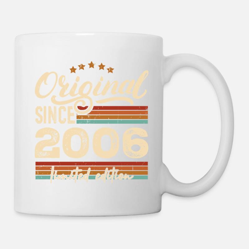 Original 2006 Vintage - Cadeau D’anniversaire 2006 - Mug blanc - blanc