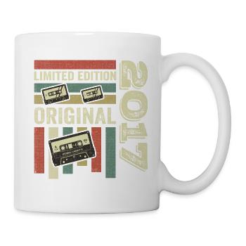 Vintage 2017 - Retro Birthday Quote 2017 - Mug - white - Right