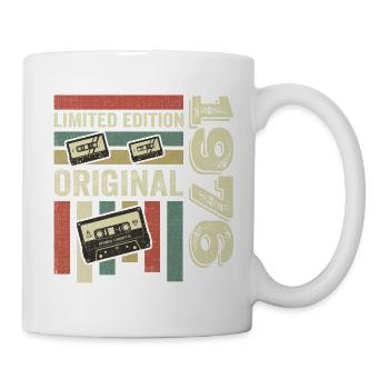 Vintage 1976 - Retro Birthday Quote 1976 - Mug - white - Right