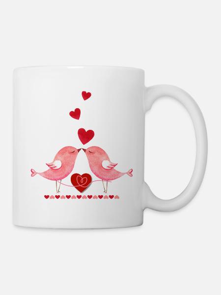 Birds - Mug - white