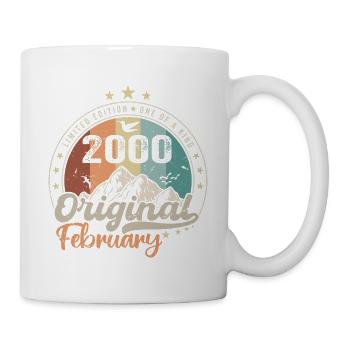 Les Légendes Nées En Février 2000 Cadeau 24 Ans - Mug blanc - blanc - Droite