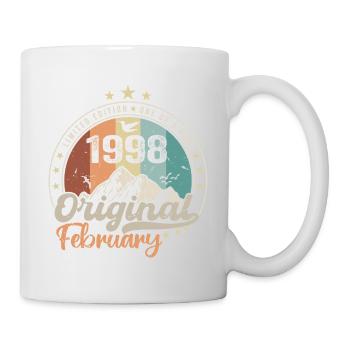 Les Légendes Nées En Février 1998 Cadeau 26 Ans - Mug blanc - blanc - Droite