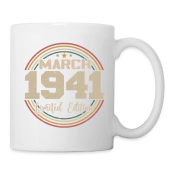 Génial Depuis Mars 1941 Anniversaire 1941 Cadeau - Mug blanc - blanc - Droite
