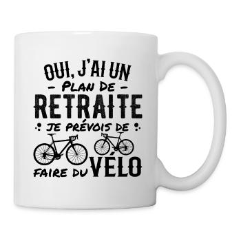 Retired Cycling Retirement Plan Cycling Cycling - Mug - white - Right
