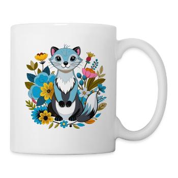 Je suis un petit furet - Mug blanc - blanc - Droite