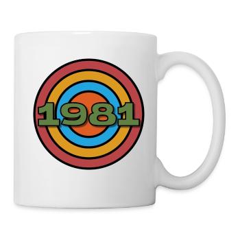 Established 1981 Classic original birthday gift - Mug - white - Right