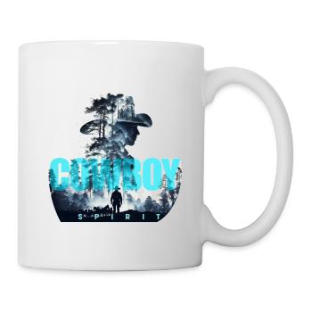 cowboy spirit - Tasse - Weiß - Rechts