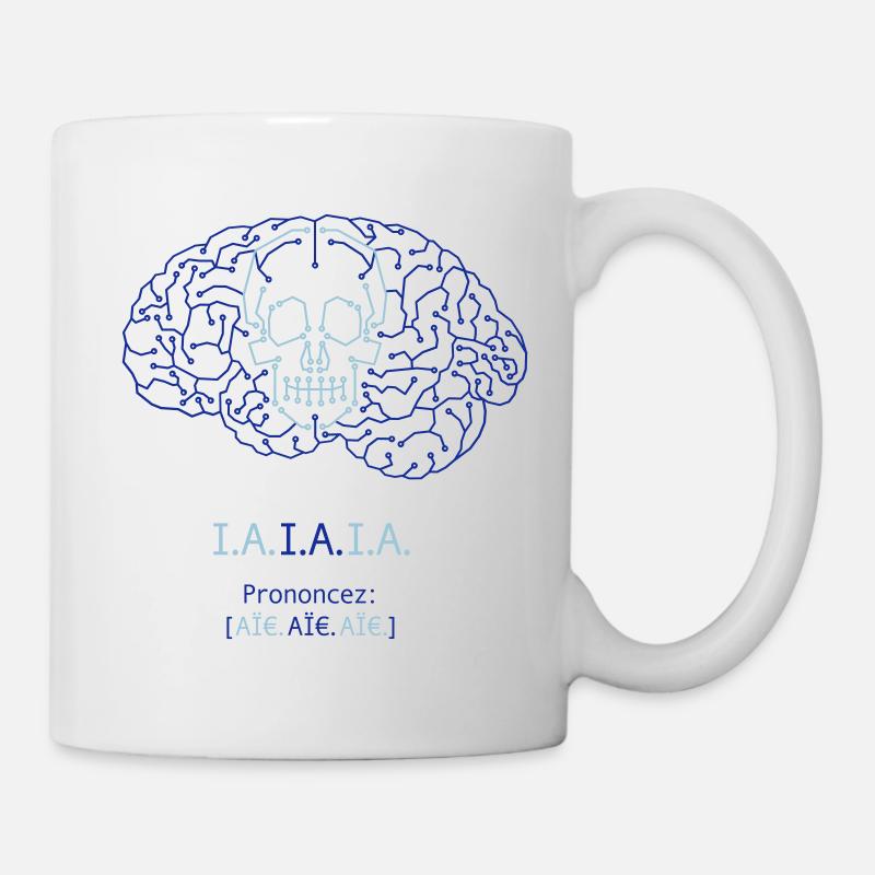 I.A. Autsch, Autsch, Autsch - Tasse - Weiß