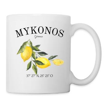 Mykonos - Grèce - Vacances - Athènes - Grèce - Mug blanc - blanc - Droite