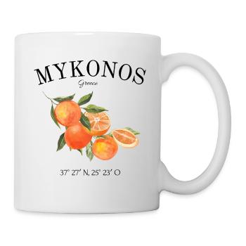 Mykonos - Grèce - Vacances - Athènes - Grèce - Mug blanc - blanc - Droite