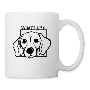 WhatsUp - Mug blanc - blanc - Droite