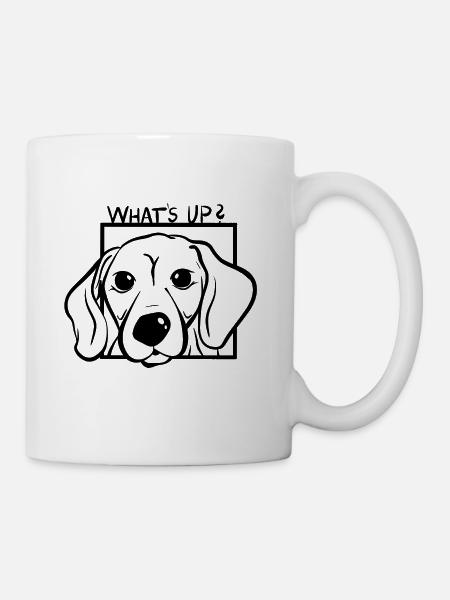 WhatsUp - Mug blanc - blanc