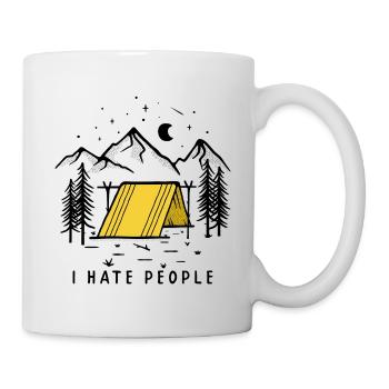 Camping camping-car - Mug blanc - blanc - Droite