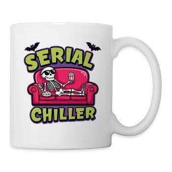 Fun chiller design - Mug - white - Right