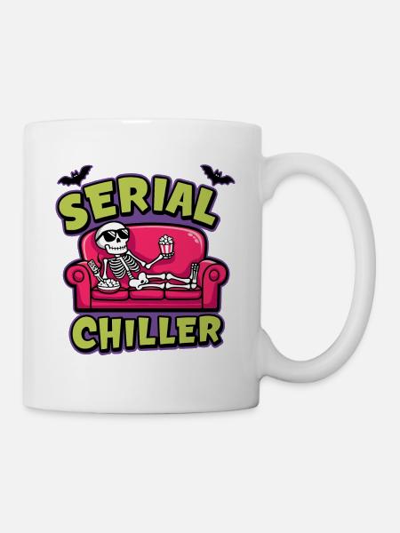Lustiges Chiller Design - Tasse - Weiß