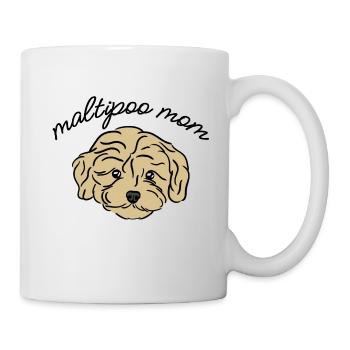 Maltipoo Mom - Mug - white - Right
