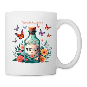 Die geheime 🤫 Zutat - Tasse - Weiß - Rechts