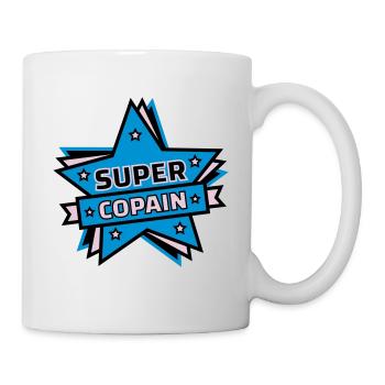 SUPER COPAIN - Mug blanc - blanc - Droite