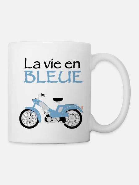 La vie en Bleue - la MOB - Mug blanc - blanc