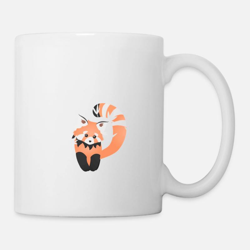 Petit Panda Roux - Mug blanc - blanc