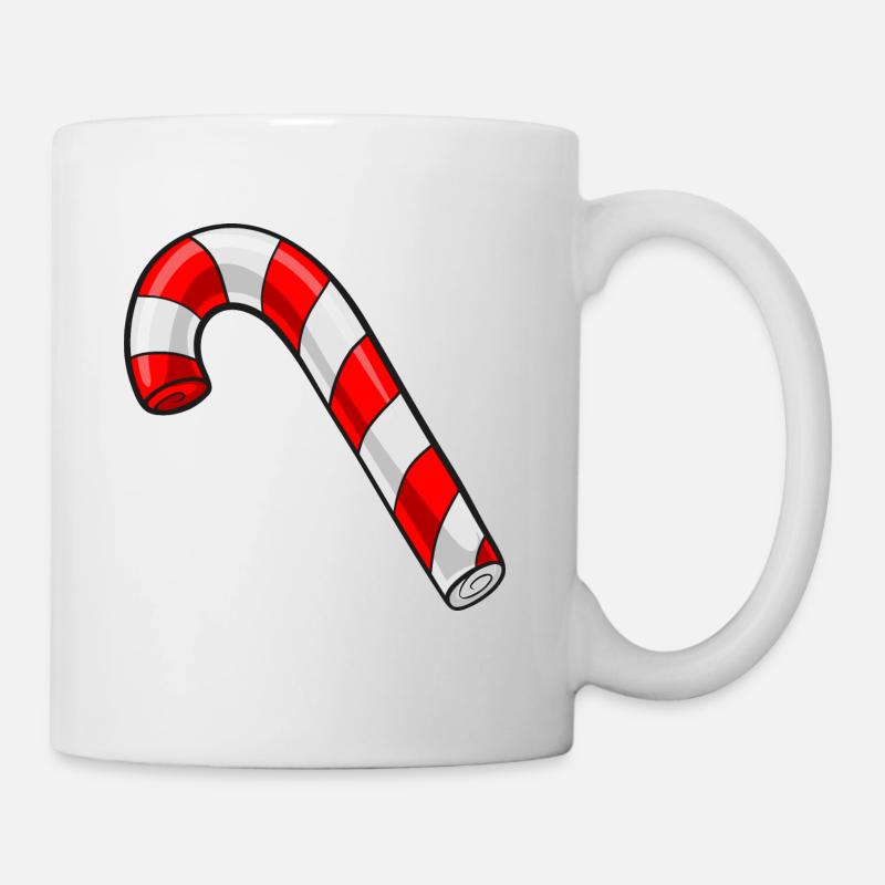 Christmas candy cane - Mug - white
