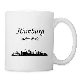 Hamburg - Tasse - Weiß - Rechts