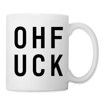 Oh damn - Mug - white - Right