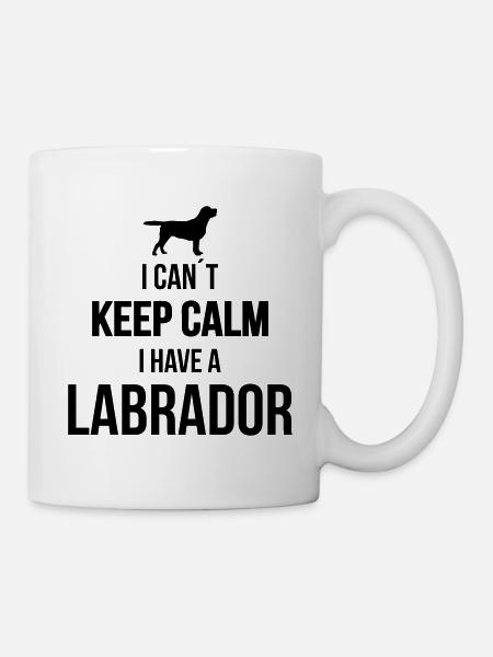 LABRADOR can't keep calm - Mug - white
