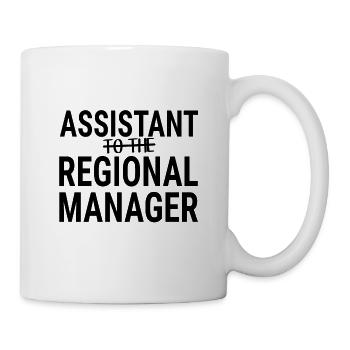 phrase culte5 - Mug blanc - blanc - Droite