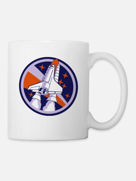 Spaceshuttle start - Mug - white