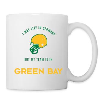 Green Bay - Tasse - Weiß - Rechts