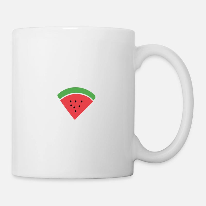 melone melon - Tasse - Weiß