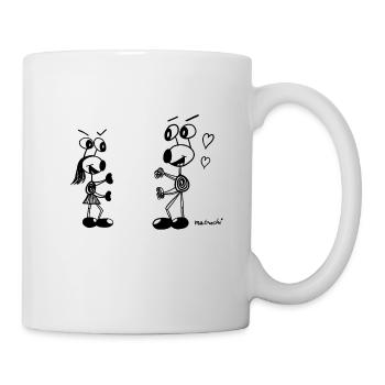 Matrechi ist verliebt - Tasse - Weiß - Rechts