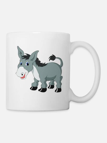Âne - Mug blanc - blanc