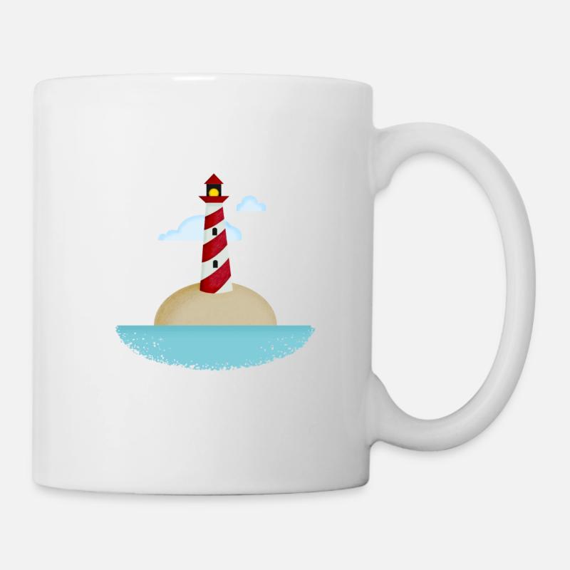 Phare - Tasse - Weiß