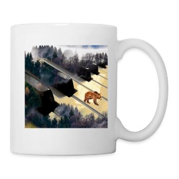 Art graphique - Mug blanc - blanc - Droite
