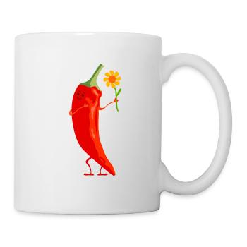 Mrs. Chili - Tasse - Weiß - Rechts