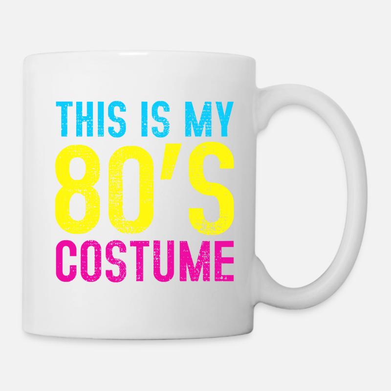 80s - Mug blanc - blanc