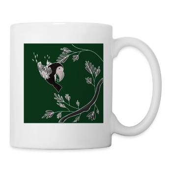 Toucan tropical - Mug blanc - blanc - Droite