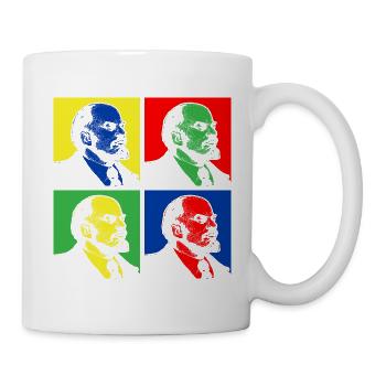 Pop Art Lenin - Mug - white - Right