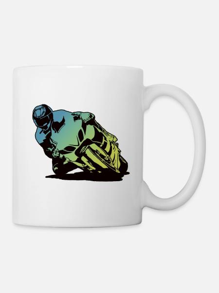 Motorcycle Motorbike - Mug - white