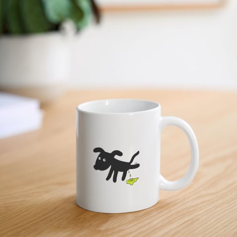 Chien chiens Mug blanc