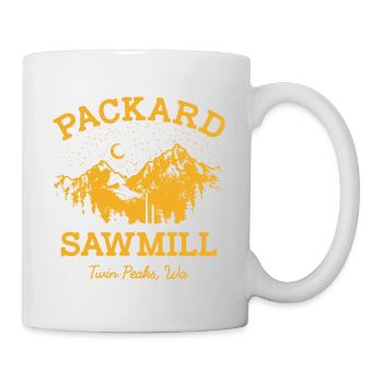 Packard Scierie Graphique - Mug blanc - blanc - Droite