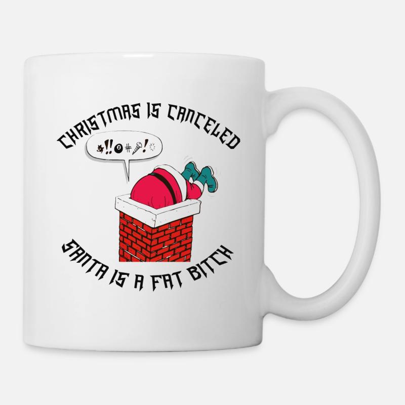 anti christmas - Mug - white